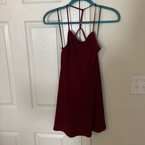 Maroon Tailgate Dress